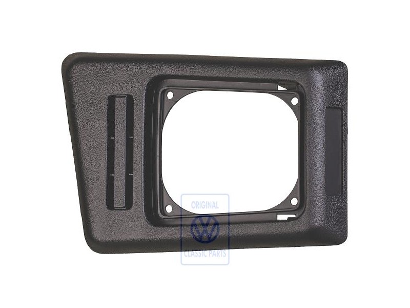 Genuine VW Trim For Gear Selector Black - 536863216 4FB