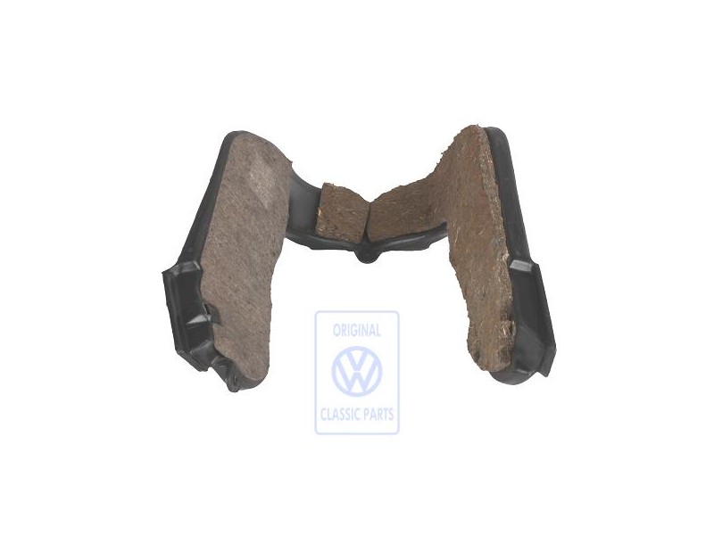 Genuine VW Air Channel For Pass. Cabin Heater Satin Black - 536863240 01C