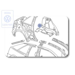 Genuine VW Reinforcement For Wheel Hsg - 535803427A