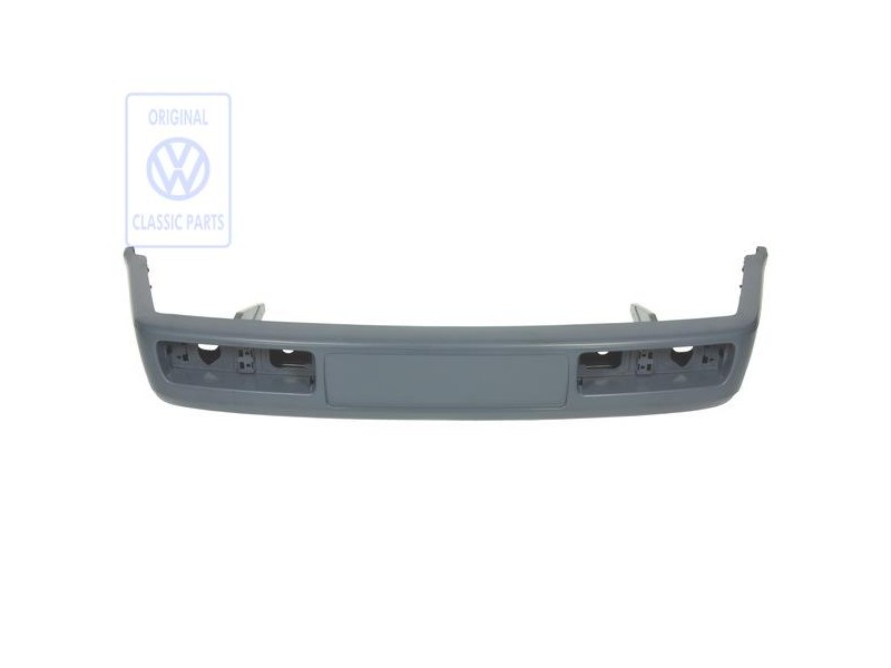 Genuine VW Bumper With Bracket And Cover Primed - 535807101 GRU