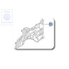 Genuine VW Wheel Housing - 535809101E