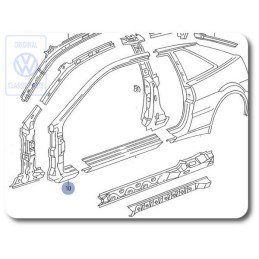 Genuine VW Sectional Part - A-Pillar - 535809839A