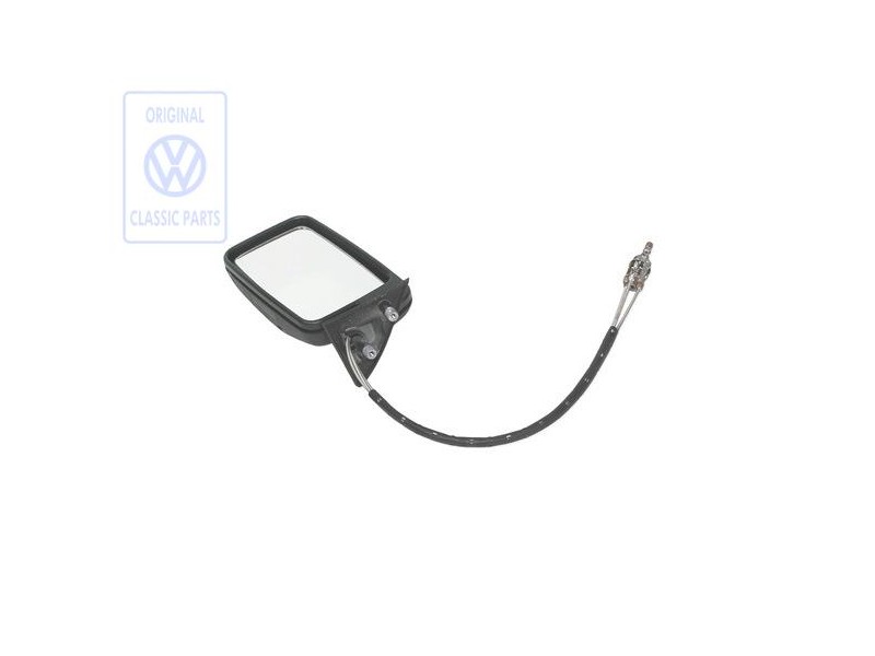 Genuine VW Exterior Mirror Flat Adjustable From Inside - 867857501A