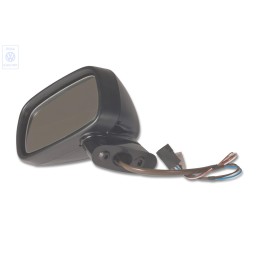 Genuine VW Exterior Mirror (Flat) (Electric Adjustment) Black - 535857501A QV1