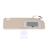 Genuine VW Sun Visor With Illuminated Mirror Light Beige - 535857552 8YJ