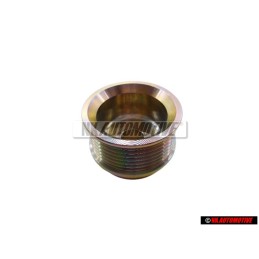 Genuine VW Poly V-Belt Pulley - 028903119H