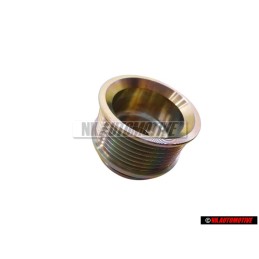 Genuine VW Poly V-Belt Pulley - 028903119H