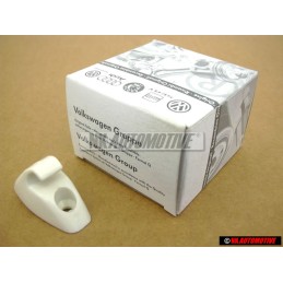 Genuine VW Sun Visor Clip Cloud White - 171857559 581
