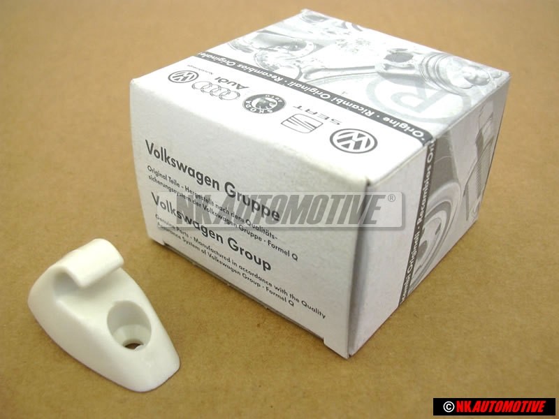 Genuine VW Sun Visor Clip Cloud White - 171857559 581
