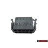 Genuine VW Flat Contact Housing With Contact Locking Mechanism - 191972725