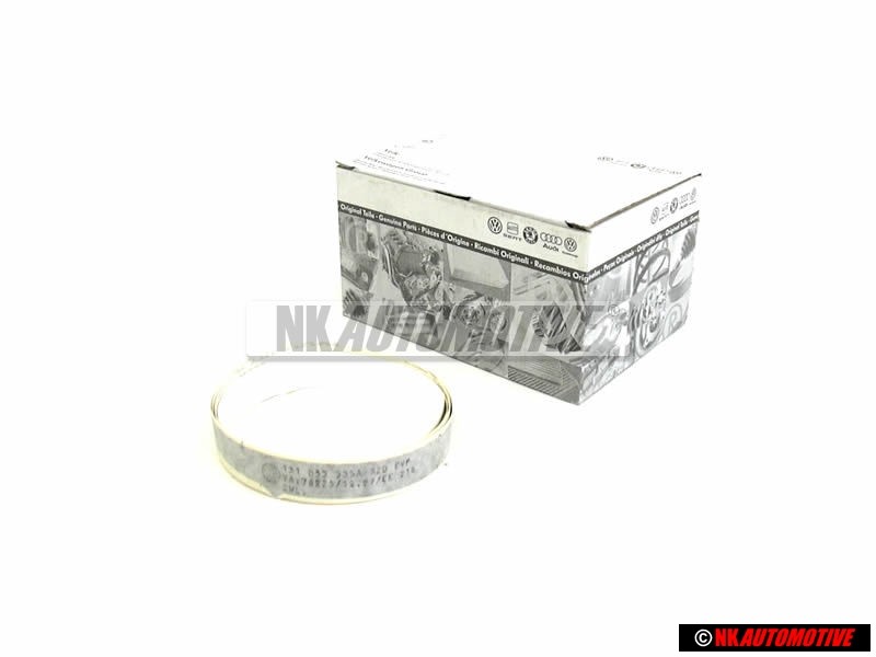 Genuine VW Rear Side Panel Trim Strip Left Dark Grey Metallic - 191853535A 3ZD