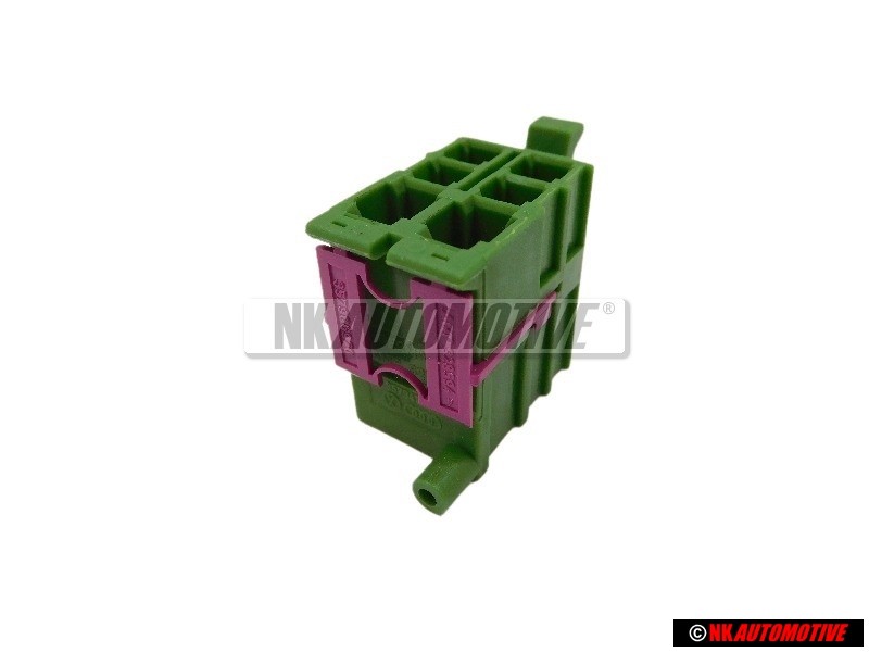 Genuine VW Flat Contact Housing With Contact Locking Mechanism - 357941968