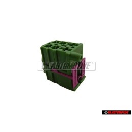 Genuine VW Flat Contact Housing With Contact Locking Mechanism - 357941968