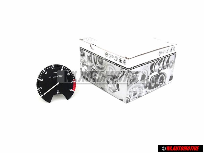 Genuine VW Tachometer Rev Counter 8000 RPM 16V Early Type - 191919253E
