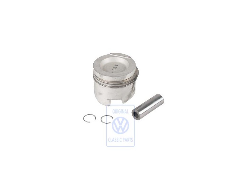 Genuine VW Piston Complete (Oversize) - 037107071A