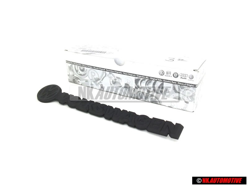 Genuine VW VOLKSWAGEN Rear Boot Badge Emblem Black - 253853685