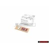 Genuine VW Rear Boot Badge Emblem TSI Chrome Red S Red I - 3AA853675A GQF