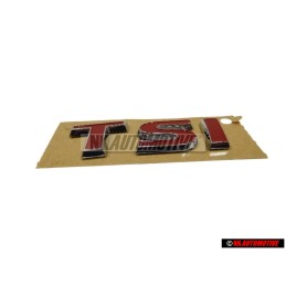 Genuine VW TSI Rear Boot Badge Emblem Red - 3AA853675C GQF