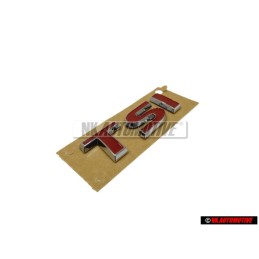 Genuine VW TSI Rear Boot Badge Emblem Red - 3AA853675C GQF