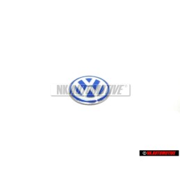 Genuine VW Badge Logo Sign Emblem Flip Key Keyfob Blue White - 3B0837891 09Z