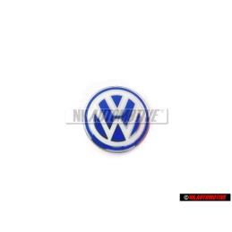 Genuine VW Badge Logo Sign Emblem Flip Key Keyfob Blue White - 3B0837891 09Z