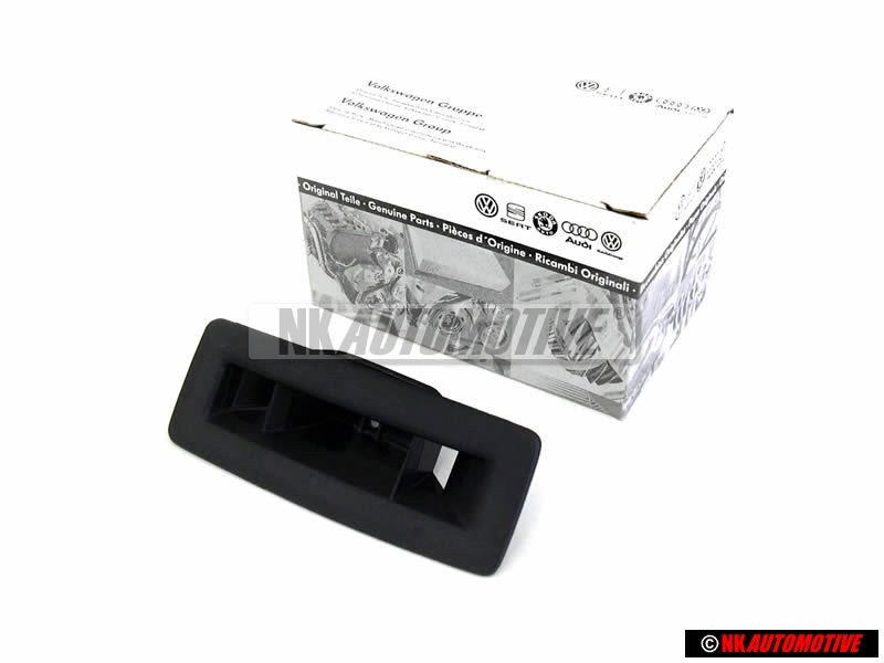 Genuine VW Lower Air Vent Black Right Side Black - 535864272 4FB