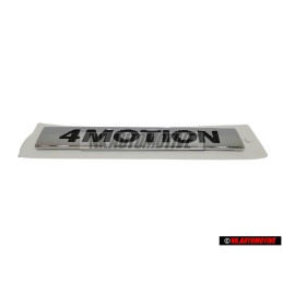 Genuine VW 4MOTION Rear Boot Trunk Badge Emblem Chrome - 5K0853675S FXC