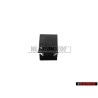 Genuine Audi CLIP Front Grill Badge Emblem Black - 8L0807180
