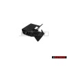 Genuine Audi CLIP Front Grill Badge Emblem Black - 8L0807180