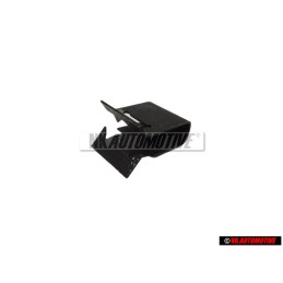 Genuine Audi CLIP Front Grill Badge Emblem Black - 8L0807180