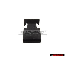 Genuine Audi CLIP Front Grill Badge Emblem Black - 8L0807180