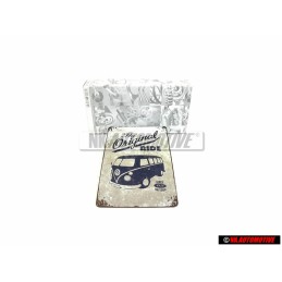 VW Classic Parts Collectors Vintage Metal Plate - ZCP901625