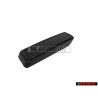 Genuine VW Cover Cap Satin Black - 321857621 01C