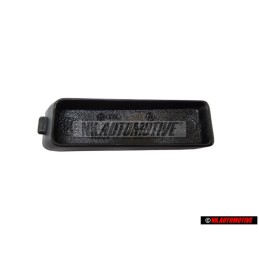 Genuine VW Cover Cap Satin Black - 321857621 01C