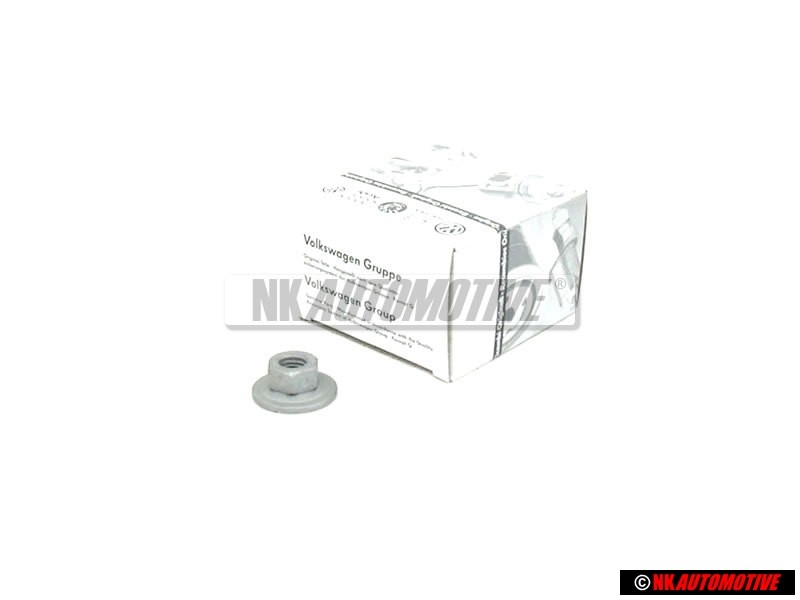 Genuine VW Hexagon Collar Nut Self Locking M8 - N 90908302