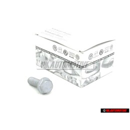 Genuine VW Front Brake Caliper Carrier Self Locking Bolt - N 90708504
