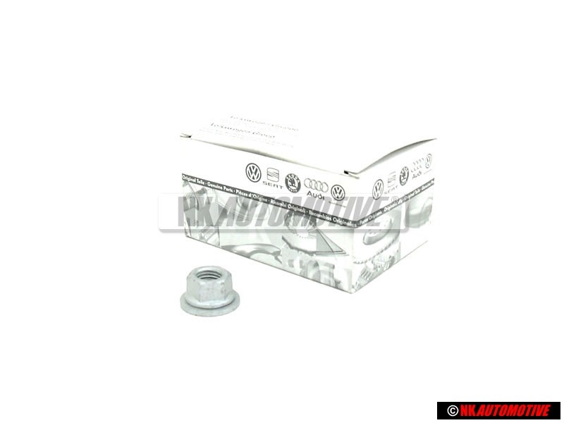 Genuine VW Tie Rod End Hexagon Collar Nut M12x1.5 - N 90323706