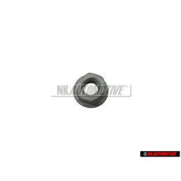 Genuine VW Hexagon Collar Nut Self Locking M8 - N 90226404
