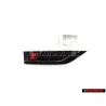 Genuine Audi RS5 Side Trim Badge Emblem Black Red - 8W6853602D T94