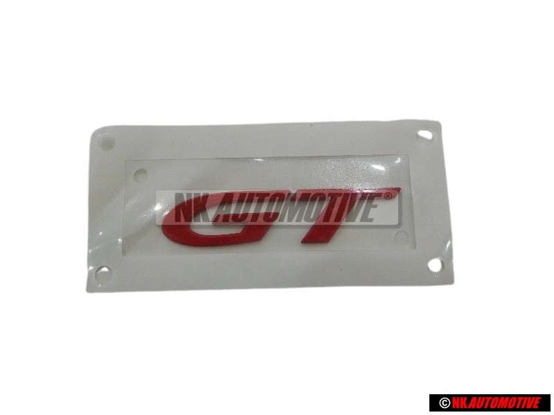 Genuine Audi R8 GT Side Badge Emblem Red - 42B853601