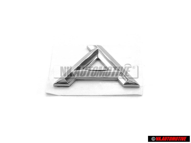Genuine Audi A Rear Boot Badge Emblem Chrome - 4D0853741 2ZZ