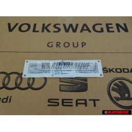 Genuine Audi 3.3 TDI Rear Boot Badge Emblem Chrome - 4D0853743S 2ZZ