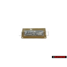 Genuine Audi 6.0 Rear Boot Badge Emblem Chrome - 4E0853743M 2ZZ