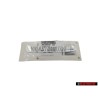 Genuine Audi W12 Rear Boot Badge Emblem Chrome - 4E0853601 2ZZ