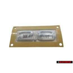 Genuine Audi 2.8 Rear Boot Badge Emblem Chrome - 4E0853743AB2ZZ