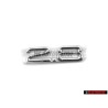 Genuine Audi 2.8 Rear Boot Badge Emblem Chrome - 4A5853743M 2ZZ