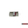 Genuine Audi T Rear Boot Badge Emblem Chrome Red - 8D0853737E 2ZZ