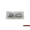 Genuine Audi 2.0 Rear Boot Badge Emblem Chrome - 8E0853743C 2ZZ