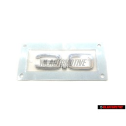 Genuine Audi 3.0 Rear Boot Badge Emblem Chrome - 8H0853743G 2ZZ