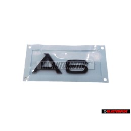 Genuine Audi A6 Rear Boot Badge Emblem Black - 4F0853741B T94